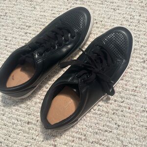 Banana Republic Black Leather Men's Sneakers